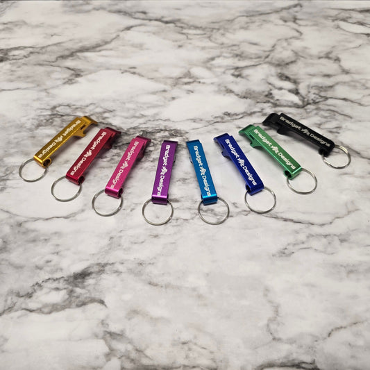 Photo of bottle openers in all colors