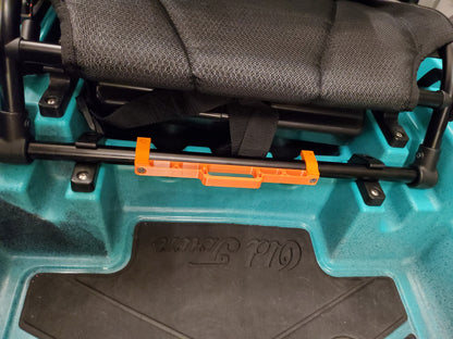 photo of the tool holder on a seat crossbar
